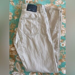 Levi's 514 Straight Fit 30x32 Khaki Pants